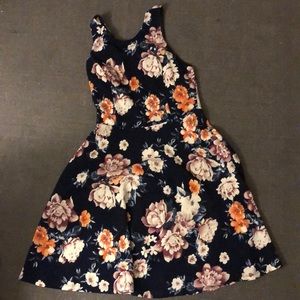 Floral skater dress